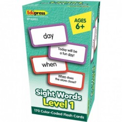 Edupress? Sight Words Flash Cards - Level 1 $30.03 Educational Flash Cards