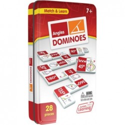 Angles Dominoes Educational Action Games Multi $22.91 Educational Flash Cards