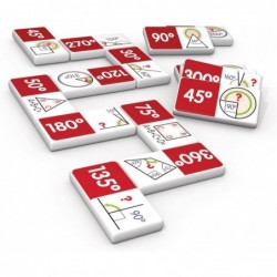 Angles Dominoes Educational Action Games Multi $22.91 Educational Flash Cards