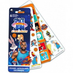 Space Jam Sticker Set for Kids - Bundle with Over 500 Stickers Featuring Tune Squad Bugs Bunny Lola Bunny and More (Space Jam...