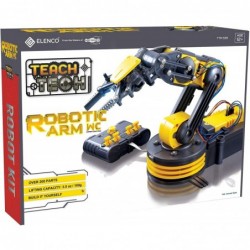 Teach Tech “Robotic Arm Wire Controlled” Robotic Arm Kit STEM Building Toys for Kids 12+ $83.80 Educational Science Kits