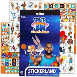 Space Jam Sticker Set for Kids - Bundle with Over 500 Stickers Featuring Tune Squad Bugs Bunny Lola Bunny and More (Space Jam...