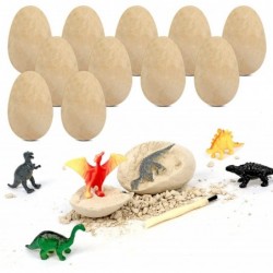 Dinosaur Eggs Dig Kit Archaeology-Dig up 12 Eggs & Discover Surprise Dinosaurs Science STEM Gift Dinosaur Fossil Eggs for Kid...