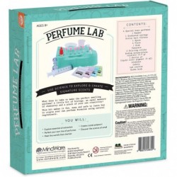 Science Academy Perfume lab - Kit Includes 22pcs to Teach Kids & Teens Cosmetic Chemistry - Boys & Girls Make and Test DIY pe...