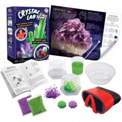 Virtual Reality Crystal Lab VR - Illustrated Interactive VR Book and STEM Learning Activity Set $48.47 Educational Science Kits