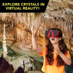 Virtual Reality Crystal Lab VR - Illustrated Interactive VR Book and STEM Learning Activity Set $48.47 Educational Science Kits