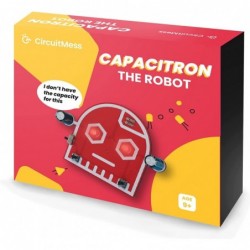 Wacky Robots - Capacitron I Learn Soldering & Electronics I Educational DIY Soldering Practice Kit I Learn How Capacitors Wor...