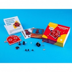 Wacky Robots - Capacitron I Learn Soldering & Electronics I Educational DIY Soldering Practice Kit I Learn How Capacitors Wor...