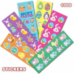 Assorted Easter Stickers for Kids - 100 Sheets with Over 1000 Stickers - Assorted Vibrant Colors and Designs - Cute Surprise ...