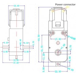 Professional Metal 4wd Smart Robot Car Chassis Kit Robotic Cars C101 Platform Model with 4pcs TT Encoder DC Motor & Wheels fo...