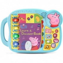 Peppa Pig Learn and Discover Book Blue $27.46 Electronic Learning & Education Toys