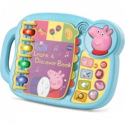 Peppa Pig Learn and Discover Book Blue $27.46 Electronic Learning & Education Toys