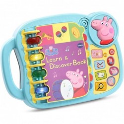 Peppa Pig Learn and Discover Book Blue $27.46 Electronic Learning & Education Toys