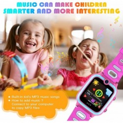 Kids Smart Watches Girls 3 4 5 6 Year Old Girl Toys Gifts HD Dual Camera 1080P Video SmartWatches with Pedometer Games Music ...