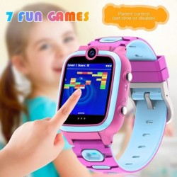 Kids Smart Watches Girls 3 4 5 6 Year Old Girl Toys Gifts HD Dual Camera 1080P Video SmartWatches with Pedometer Games Music ...