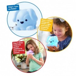 PAWZ The Calming Pup Learn Deep Breathing Rechargeable Animal Night Light Kids Anxiety Relief Mindfulness for Kids Calm Down ...