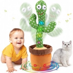 Baby Dancing Cactus Sing Cactus Baby Toys for Baby Boys Girls Dancing Cactus Mimicking Toy Repeats What You Say Baby Boy Toys...