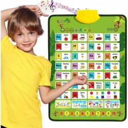 Interactive Alphabet Wall Chart for Toddlers – Talking Poster For Toddlers Wall - Phonics Poster for Preschool Kids - Kids AB...