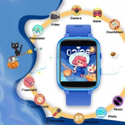 Kids Smart Watch Boys Girls Toys for 6-12 Year Old with Camera Games Music Player Pedometer Alarm Clock Flashlight Toddler Wa...