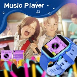 Kids Smart Watch Boys Girls Toys for 6-12 Year Old with Camera Games Music Player Pedometer Alarm Clock Flashlight Toddler Wa...