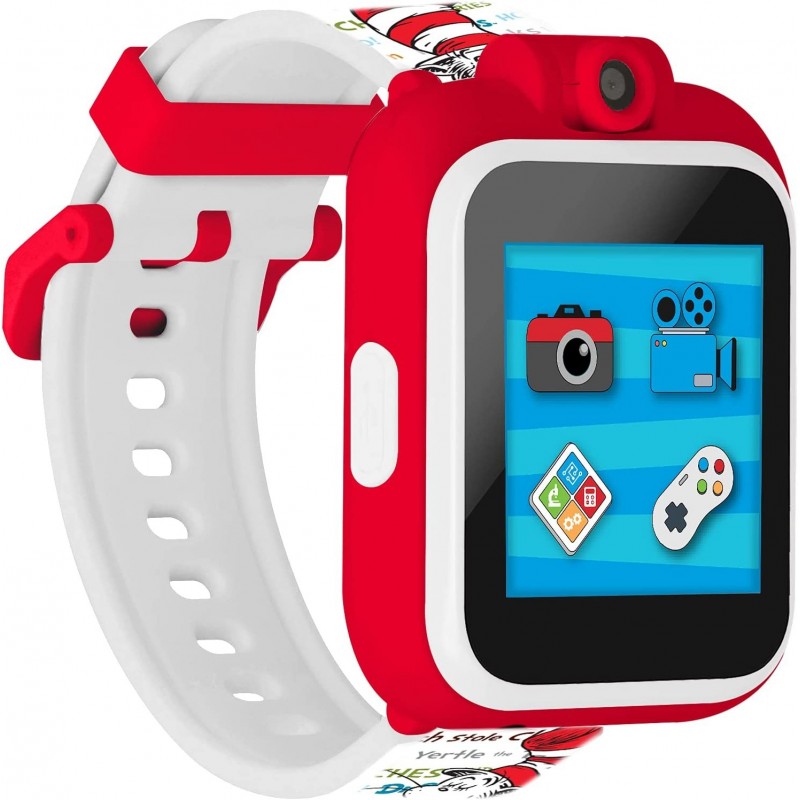 Dr.Seuss 2 Kids Smartwatch - Video Camera Selfies Educational Fun Games MP3 Music Player Audio Books Touch Screen Sports Digi...