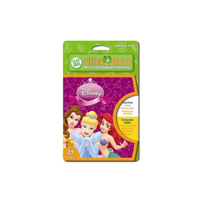 Clickstart Educational Software:Disney Princess The Love of Letters $33.49 Electronic Learning & Education Toys