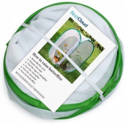 Insect and Butterfly Habitat Cage Terrarium Pop-up 24 Inches Tall with Zipper Protection $25.90 Habitat Science Kits