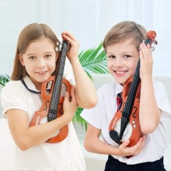 Toy Violin – Premium Kid’s Violin for Beginners Electrical Kids Violin with 7 Songs – Adjustable Rhythm – Small Electrical Mu...