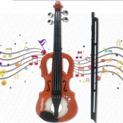 Toy Violin – Premium Kid’s Violin for Beginners Electrical Kids Violin with 7 Songs – Adjustable Rhythm – Small Electrical Mu...