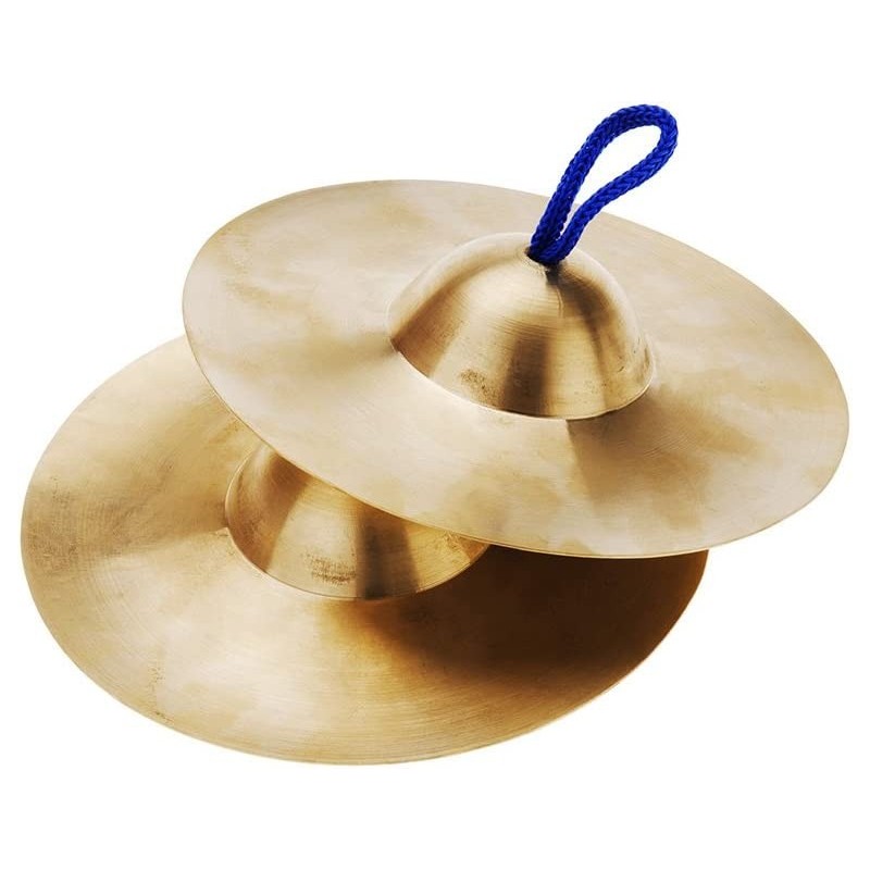 15cm/5.9in Mini Small Kids Children Copper Hand Cymbals Gong Band Rhythm Beats Percussion Musical Instrument Toy $28.52 Kids'...