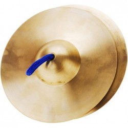 15cm/5.9in Mini Small Kids Children Copper Hand Cymbals Gong Band Rhythm Beats Percussion Musical Instrument Toy $28.52 Kids'...