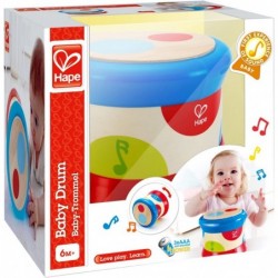 Baby Drum | Colorful Rolling Drum Musical Instrument Toy For Toddlers Rhythm & Sound Learning Battery Powered (E0333) L: 5.9 ...