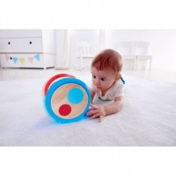 Baby Drum | Colorful Rolling Drum Musical Instrument Toy For Toddlers Rhythm & Sound Learning Battery Powered (E0333) L: 5.9 ...