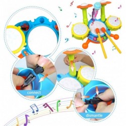 Kids Drum Set Toddler Toys with Adjustable Microphone Musical Instruments Playset Fit for 3+ Years Old Boys and Girls $54.20 ...