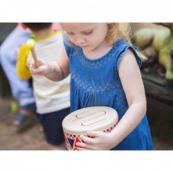 Solid Drum Wooden Musical Toy Instrument (6404) $54.52 Kids' Musical Instruments