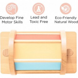 Spinning Drum Montessori Infant Toy - Rainbow Spin Wheel - Spinning Toys for Babies - Baby Montessori Toys 6 to 12 Months Old...