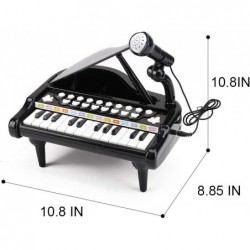 Piano Toy Keyboard for Baby & Toddlers Birthday Gift Toy for 1 2 3 4 Year Old Kids Toy Piano 24 Keys Black $45.96 Kids' Music...