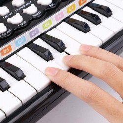 Piano Toy Keyboard for Baby & Toddlers Birthday Gift Toy for 1 2 3 4 Year Old Kids Toy Piano 24 Keys Black $45.96 Kids' Music...