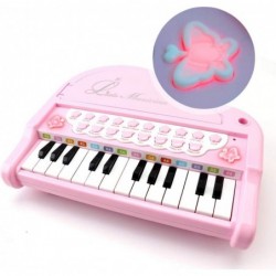 Amy&Benton Piano Toy Baby Toddler Pink Toy Piano Keyboard for Girls Age 1 2 3 $41.61 Kids' Musical Instruments