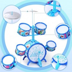 Child Jazz Drum Set Drum kit Percussion for Toddlers Children Toy Drum Stimulate Kid's Creativity Great Gift for Boy&Girl Sta...