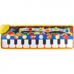 Step Piano Mat for Kids Keyboard Mat with Musical Keys Instrument Sounds Record Playback Demo Modes for Toddlers Boys and Gir...