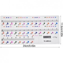 Piano Stickers for Keys Removable Colorful Piano Keyboard Stickers for 61 Full Set Stickers for Kids Beginner Learning Piano ...