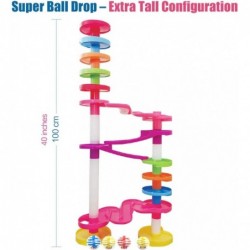 Super Ball Drop with Double Bridge and Spacers for High and More Stable Structures for Advanced Babies Toddlers and Preschool...