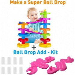 Super Ball Drop with Double Bridge and Spacers for High and More Stable Structures for Advanced Babies Toddlers and Preschool...