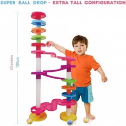 Super Ball Drop with Double Bridge and Spacers for High and More Stable Structures for Advanced Babies Toddlers and Preschool...