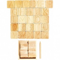 Wooden Alphabet Tracing Boards - Preschool Letter Formation - Montessori Alphabet Letters $49.30 Reading & Writing Developmen...