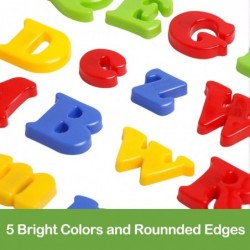 Magnetic Letters Numbers Alphabet Fridge Refrigerator Magnets Colorful Class ABC 123 Educational Toy Set Preschool Learning S...