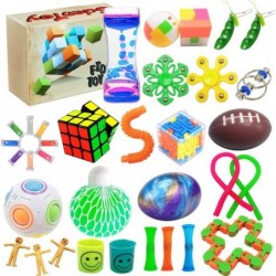 Fidget Toy Set 35 Pcs Sensory Toy for ADD OCD Autistic Children Adults Anxiety Autism to Stress Relief and Anti Anxiety with ...