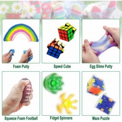 Fidget Toy Set 35 Pcs Sensory Toy for ADD OCD Autistic Children Adults Anxiety Autism to Stress Relief and Anti Anxiety with ...