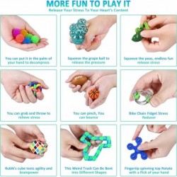 37 Pack Fidgets Toys Pack-Stress Relief & Anti Anxiety Tools for Kids and Adults-Sensory Toys Great Gifts for Classrooms Rewa...